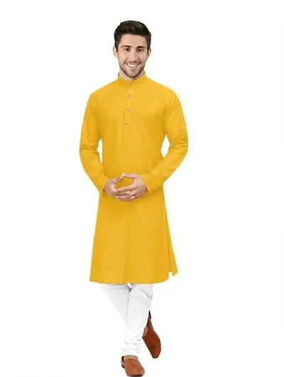 Cotton Straight Kurta At Best Price For Men