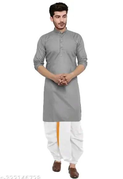 Trendy Blend Kurta Sets For Men