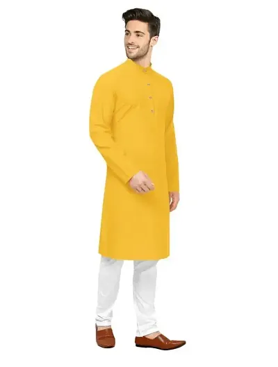 Stylish Fancy Solid Kurtas For Men