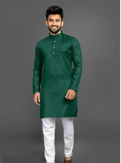 Trendy Blend Kurtas For Men