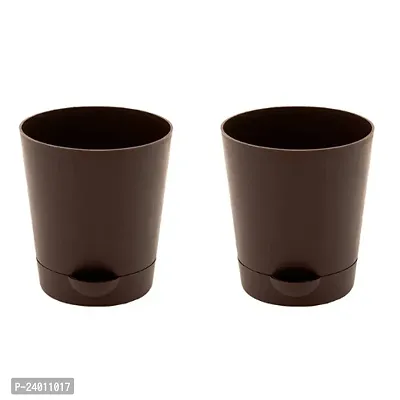 Plastic Pot For Plants Pack Of 2-thumb0