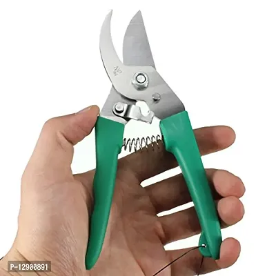 Trendy Home Prunning Shears Snip Tool Pruner Scissor Branch Sticks Cutter Lock Spring