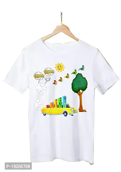 thebabyshark - Number Car Toddler Half Sleeve Round Neck Tshirt