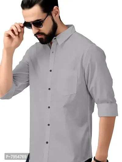 mameru Men's Cotton Full Sleeves Shirt-thumb4