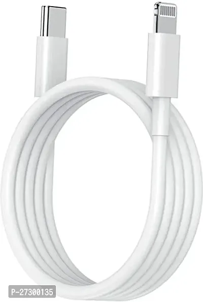 Stylish PVC Braided Fast Charge High Speed Data Transmission Type-C To Lightning Cable-thumb0