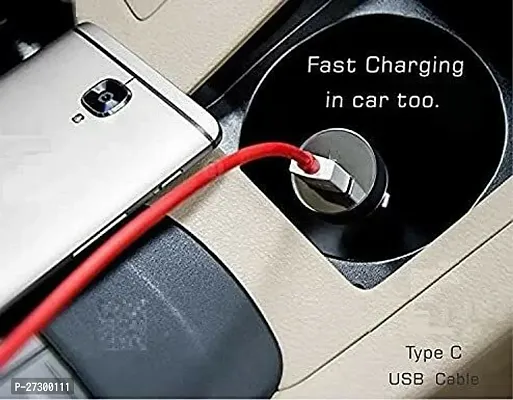 Stylish PVC Braided Fast Charge High Speed Data Transmission Type-C Cable-thumb3