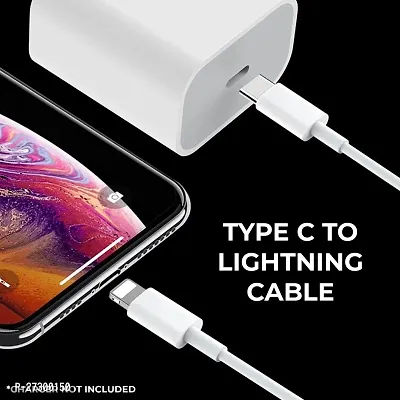 Stylish PVC Braided Fast Charge High Speed Data Transmission Type-C To Lightning Cable-thumb2