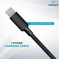 Stylish PVC Braided Fast Charge High Speed Data Transmission Lightning Cable-thumb1