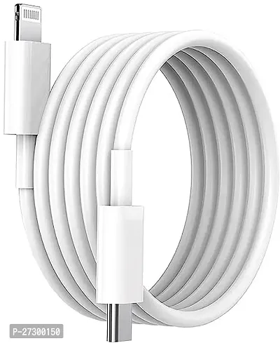 Stylish PVC Braided Fast Charge High Speed Data Transmission Type-C To Lightning Cable-thumb0