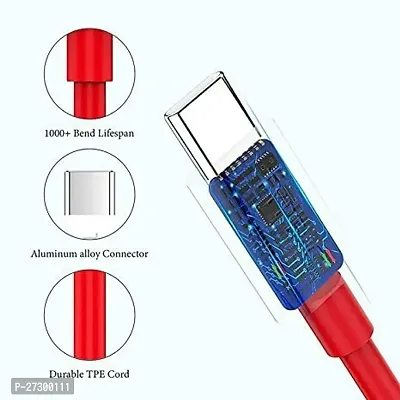 Stylish PVC Braided Fast Charge High Speed Data Transmission Type-C Cable-thumb2