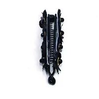 Myra Collection Banana Hair Clip Flower Hair Accessories for women (black)-thumb2