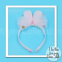 myra collection 1 pack cute rabbit ear headband simple, sweet and elegant design sparkling headband hair accessories for girl and women-thumb3