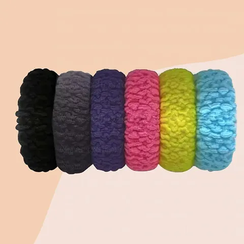 Myra Collection Pcs Cute And Elegant Rubber Band Thick Hair Rubber Band For Girls And Women Hair Accessories