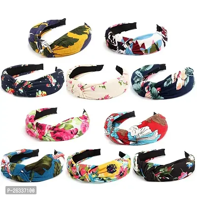 Myra Collection Headband for Woman PACK OF 10 PCS Head Band (Multicolor)-thumb0