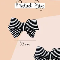Myra Collection 5 Pcs Colorfull Hair Accesssories Metal Stunnig Hair Bow Clip/Hairpin For Girls And Women-thumb1