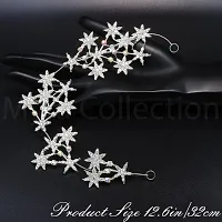 Myra Collection 1 Pcs Fashionable Wedding Star Crystals Bridal Wedding Hair Tiara For Women And Girls Hair Accessories-thumb1