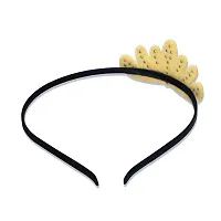 Myra collection? Hair Bands With Stones For Women Set of 1 (YELLWO)-thumb1