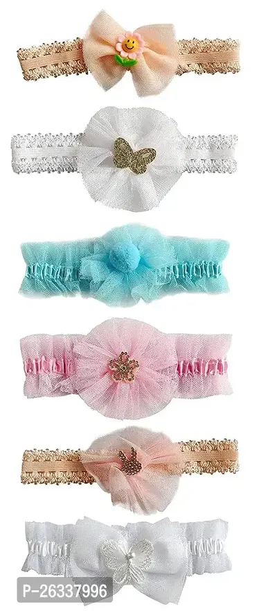 Myra Collection? Baby Headband 6 Pcs Set Hair Band (Multicolor)