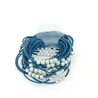 Myra collection pearl rubber Multi-layer Pearl Bead Scrunchy Hair Circle Rubber Band Hair Rope-thumb3