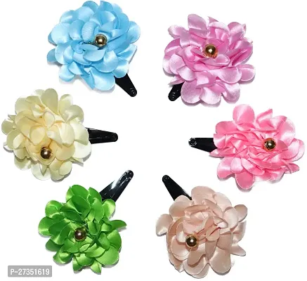 6 Pieces No Slip Metal Snap Hair Clips Barrettes For Women Hair Clip-thumb0