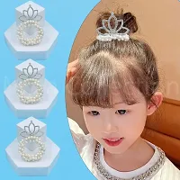 Myra Collection 1 pcs Cute  Elegant Princess Rubber Band Hair Accessories For Girls And Women-thumb3