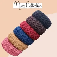 Myra Collection 6 Pcs Cute And Elegant Rubber Band Multicolor Thick Hair Rubber Band For Girls And Women Hair Accessories-thumb3