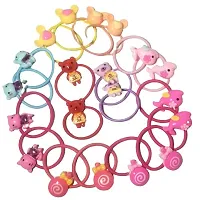 Myra collection? Hair Rubber Band For Girls  Kids Multicolour 20 pcs-thumb2