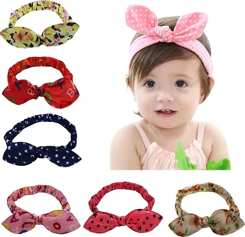 Fabric baby Hair Band (PACK OF 6)