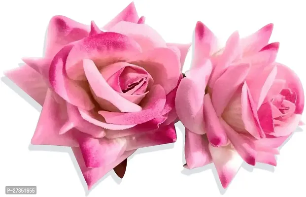 Artificial Flowers Hair Clips For Women Set Of 2 Hair Clip-thumb0