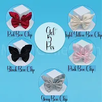 Myra Collection 5 Pcs Uniqui Stylish Hair Bow Clip Hair Accessories For Girls And Women-thumb3