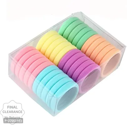 New Multicolor Rubber Hair Bands For Women Set Of 30 Pieces