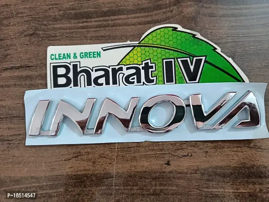 INNOVA AND BHARTA-4 STICKER AND EMBLEM COMBO