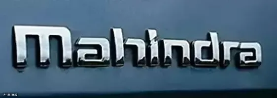 MAHINDAR CARS MAHINDRA CROME PLATED EMBLEM