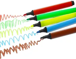 Washable Watercolor Pens Set Colouring Kit Art Markers Colour 24 Watercolor Pen 001-thumb2