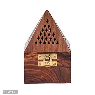 Wooden Pyramid Shape Dhoop Batti Stand