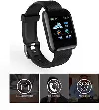 ID116 Plus Bluetooth Smart Fitness Band Watch with Heart Rate Activity Tracker, Step and Calorie Counter, Blood Pressure,(12),Activity Tracker for Men/Women-thumb1