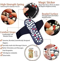 Ayansh Sales Acupressure Slippers  Yoga Paduka Natural Leg Magnetic Full Body Massage Foot Massager Men Slides-thumb2