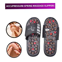 Ayansh Sales Massage Slippers Sandal For Feet Acupressure Therapy Medical Rotating Foot Massager Unisex Men Slides (unique design and color)-thumb2
