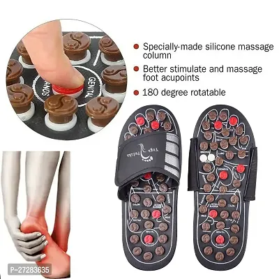 Ayansh Sales Spring Acupressure and Magnetic Therapy Accu Paduka Slippers for Full Body Blood Circulation Natural Slippers For Men and Women with 3 Pair Socks (Unisex) (Size 5, 6, 7, 8, 9)-thumb4