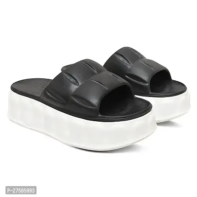 Stylish black Heel  slipper For Women-thumb0