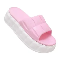 Women Pink/White Heels Sandal-thumb1