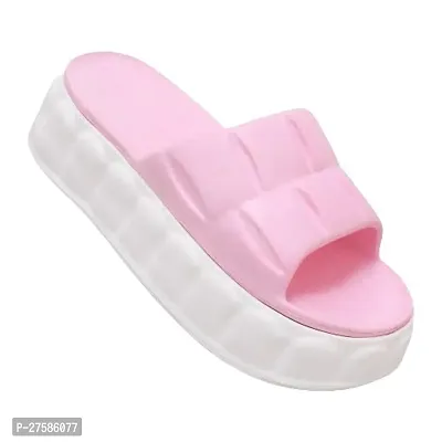 Women Pink/White Heels Sandal-thumb2