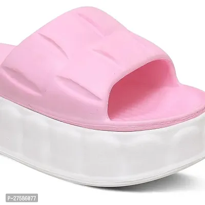 Women Pink/White Heels Sandal-thumb4