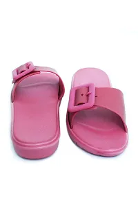 Elegant Multicoloured EVA Solid Slippers For Women-thumb4