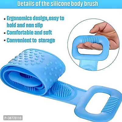 BATHING BELT, SILICONE BATH BACK SCRUBBER