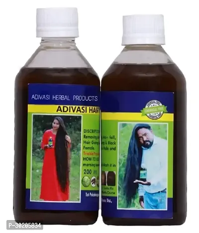 Adivasi Herbal Hair Oil Pack Of 2 Bottles Of 60 Ml 120 Ml Hair Care Hair Oil-thumb0