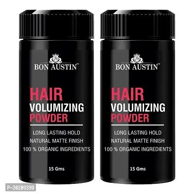 Bon Austin Hair Volumizing Powder Strong Hold Matte Finish 24 Hrs Hold Natural And Safe Hair Styling Powder Pack Of 2 Hair Care Others-thumb0