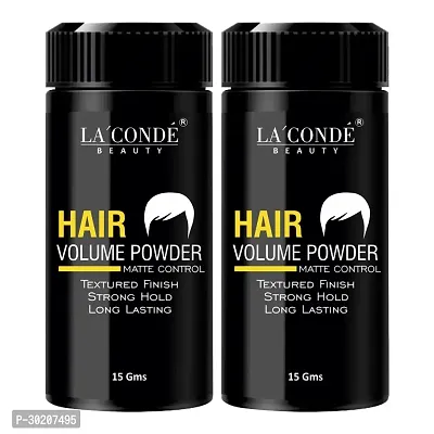 Laconde Hair Volumizing Powder Strong Hold Matte Finish 24 Hrs Hold Natural And Safe Hair Styling Powder Pack Of 2 Hair Care Others-thumb0