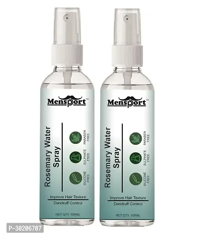 Mensport 100% Natural  Pure Rosemary Water | Hair Spray For Regrowth | Hair Growth Expert (100ml) Pack of 2-thumb0