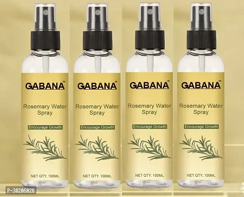 Gabana Rose Goodness Original Rose Water Hair Serum Spray for Women  Men (100ml) Pack of 4-thumb0